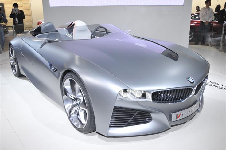 The BMW Vision ConnectedDrive is a two-seater concept sports car that premiered at the 2011 Geneva Motor Show